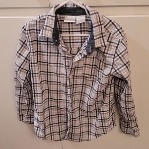 Koala Kids button-down plaid shirt 4t